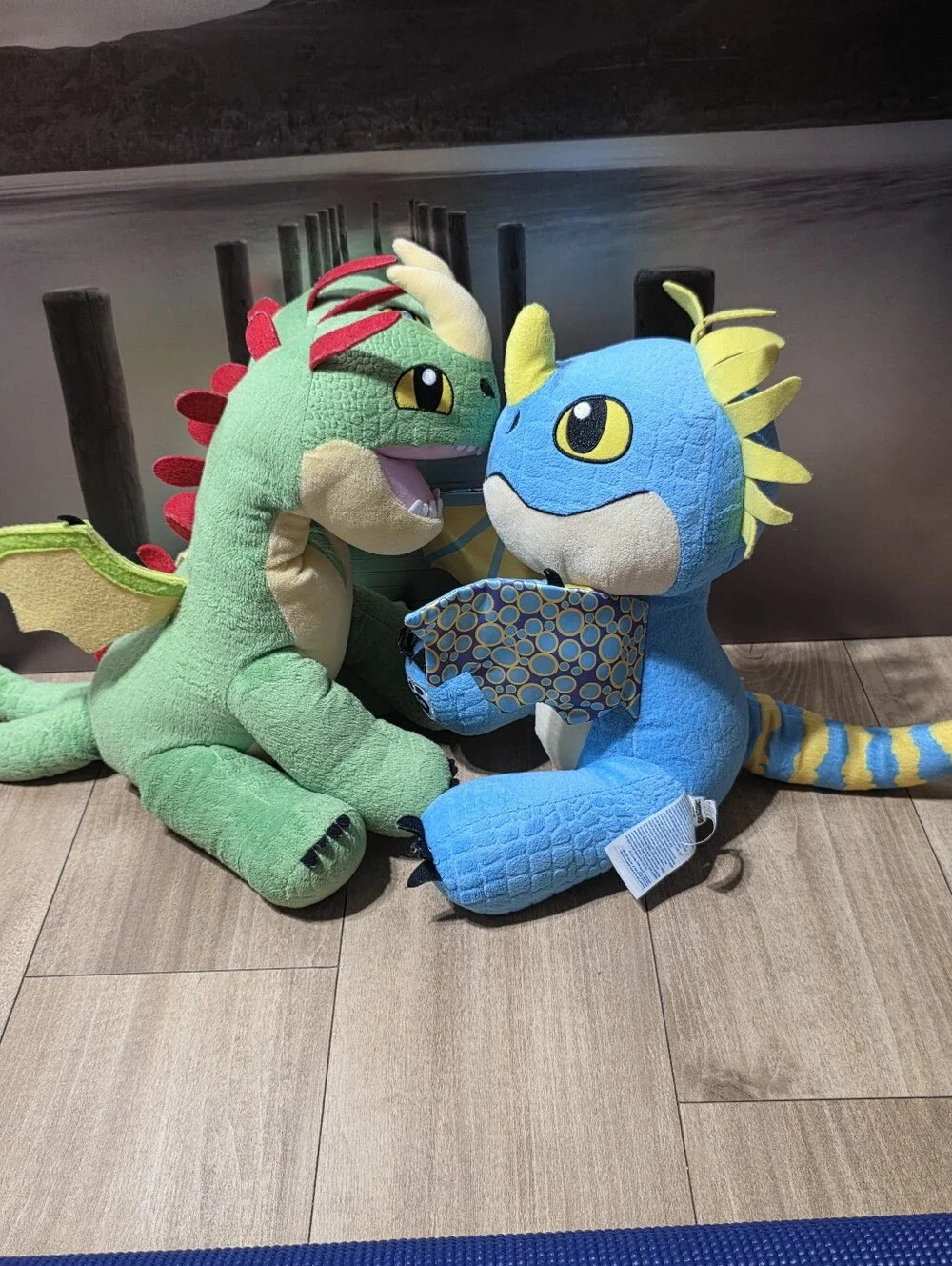 Build A Bear DreamWorks How To Train Your Dragon Barf & Belch And Stormfly